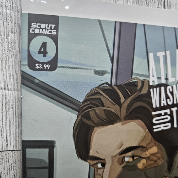 Atlantis Wasn't Built For Tourist #4 Scout Comics Comic Book - Picture 2 of 6